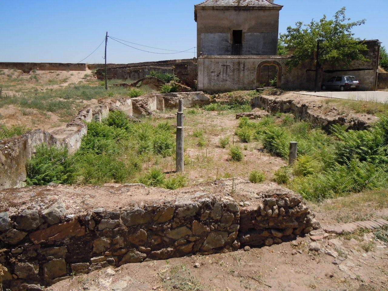 Restos visigodos en la antigua Iglesia de Santa Mara de Calatrava (Alcazaba de Badajoz)