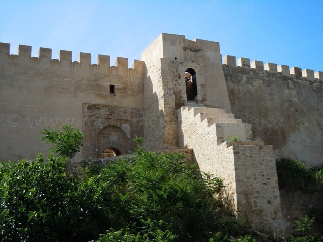 Coracha, Puerta y Portillo de la Coracha, Alcazaba de Badajoz