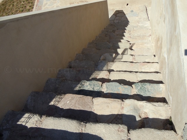 Adarve o paseo de ronda de la muralla de la Alcazaba de Badajoz