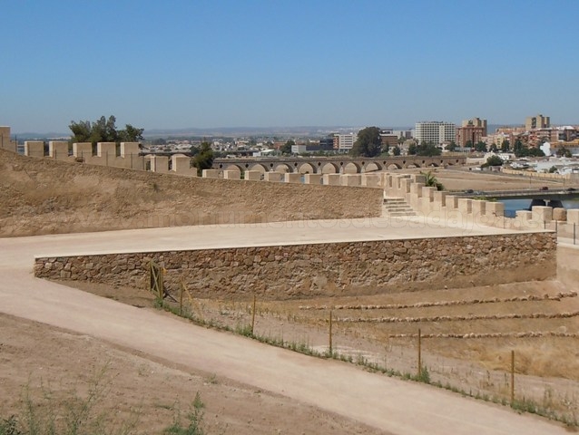 Plataforma de artillera, Alcazaba de Badajoz