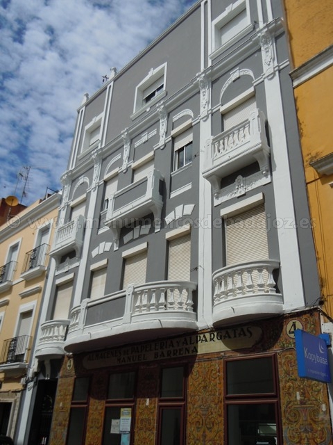 Historicismo en Badajoz: Casa de Manuel Barrena