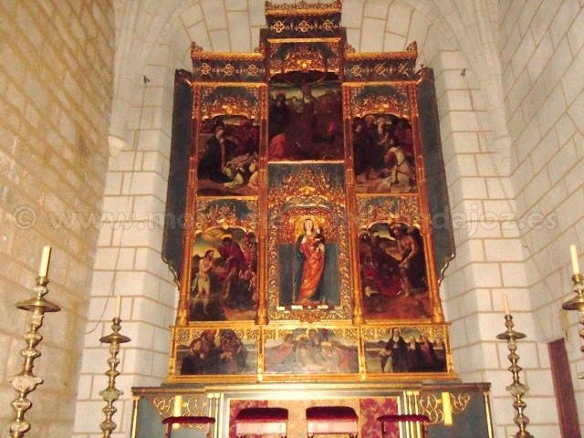 Retablo tardogtico, Capilla de Santa Ana, Catedral de Badajoz