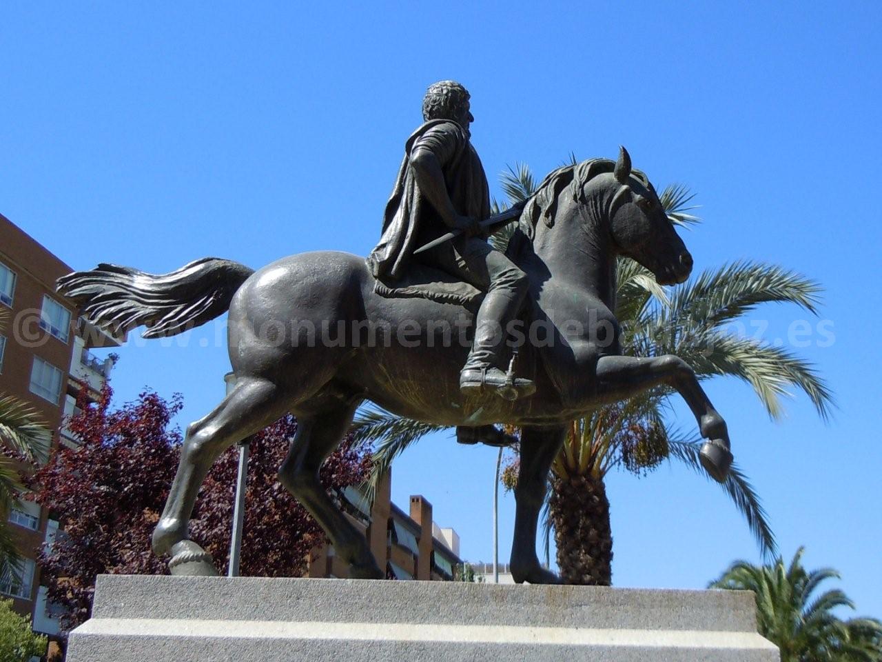 Monumento a Hernando de Soto, Badajoz