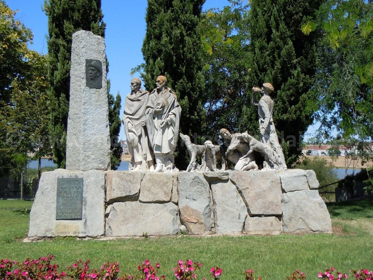 Monumento a "Los Monteros", de Adelardo Covarsí (Badajoz)