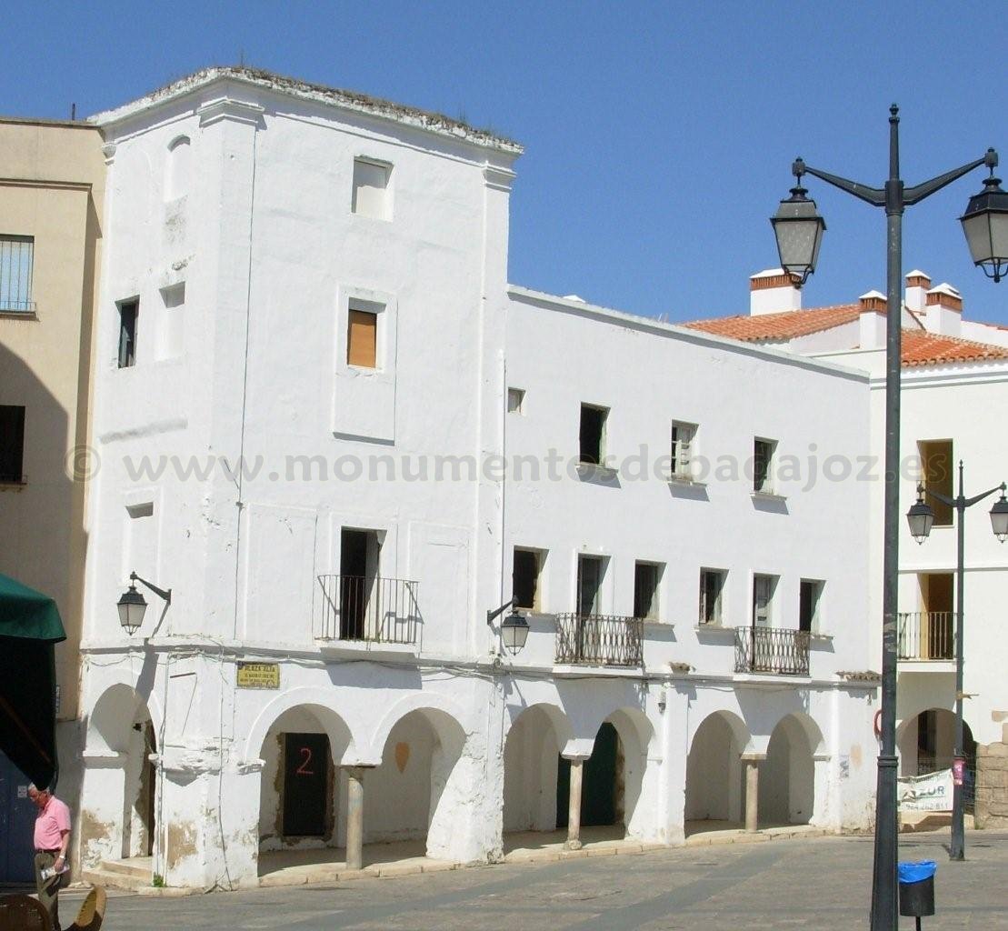 Casa-torre en la Plaza Alta de Badajoz