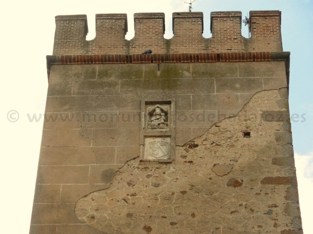 Torre de Santa Mara, Alcazaba de Badajoz